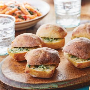 Ciabatta con Mantequilla al Ajo
