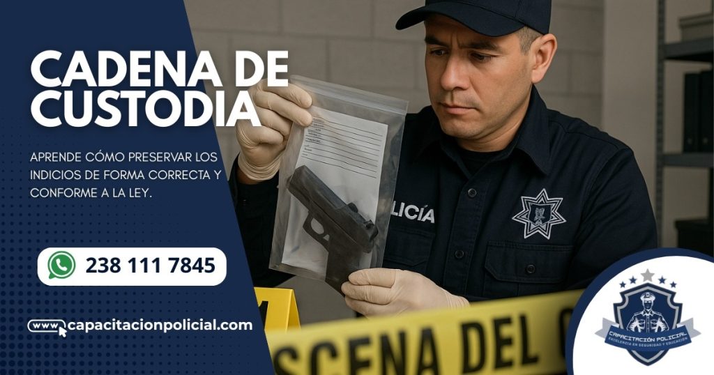 Curso-taller Cadena de custodia