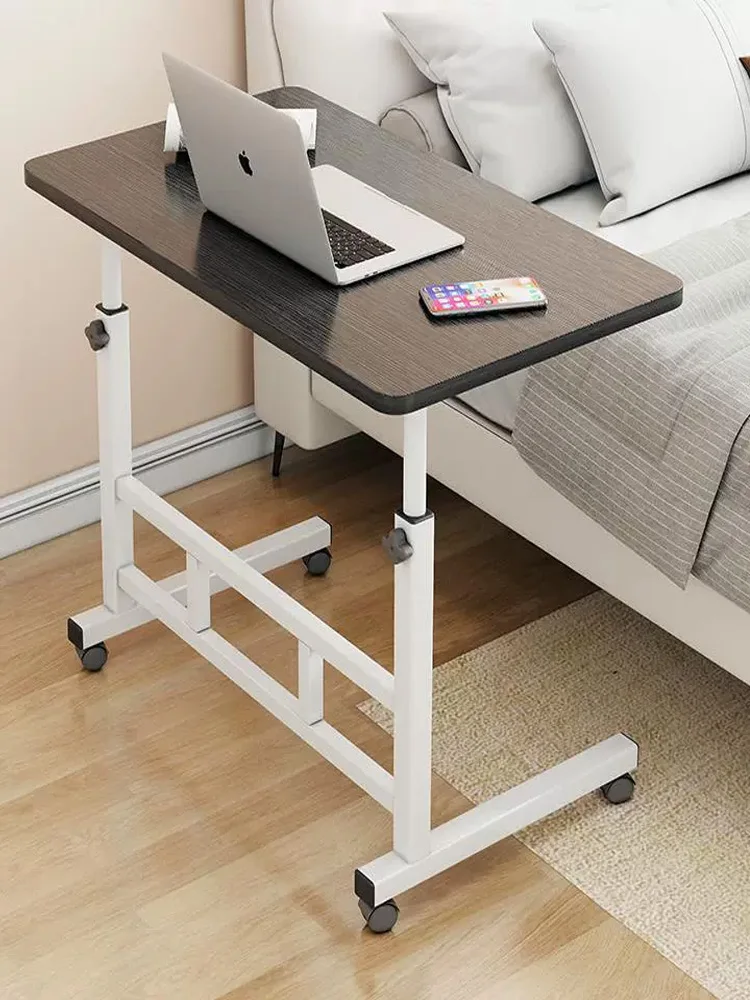 Mesa ajustable para TV, mesa cómoda para ordenador portátil, bandejas de cena para comer, bandeja de cena para ver TV en la cama o sofá, para comer y leer, 60X40cm, mesa de ordenador, altura ajustable (60~90cm), gran mesa